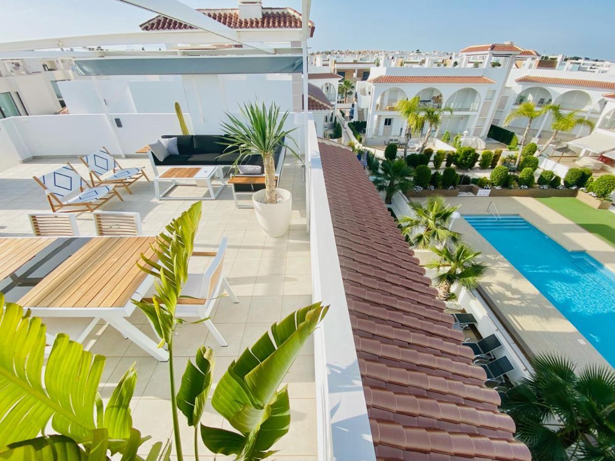 Fortuna Penthouse With Roof Terrace, Ac And Pool Rojales Exterior photo